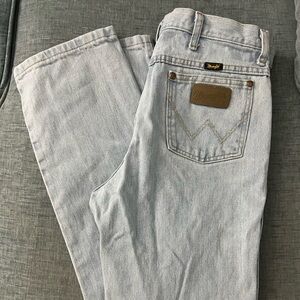 Wrangler Men's Light Blue Jeans